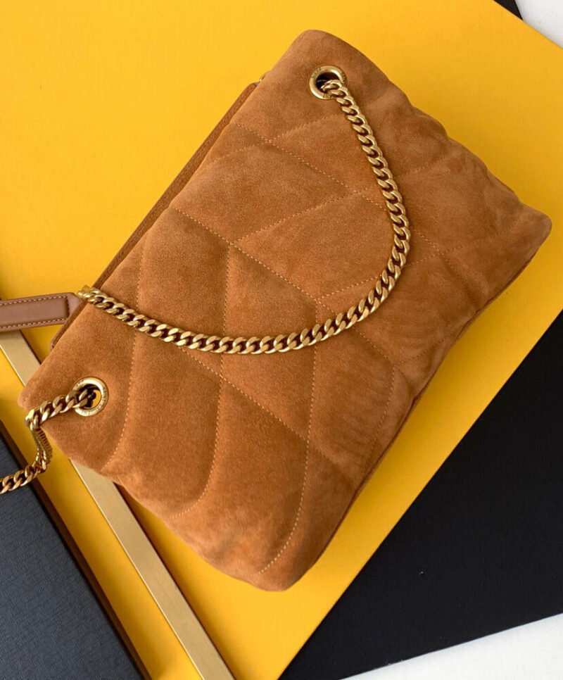 Saint Laurent Puffer Small Bag 577476 Coffee